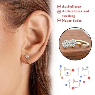 💥【BLACK FRIDAY SALE】80% OFF 🔥Histone™Lymphatic Activaty Earrings✨28-Day Results✨🔥